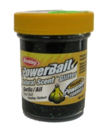 images/productimages/small/powerbait Natural Scent Black Glitter Garlic1.jpg